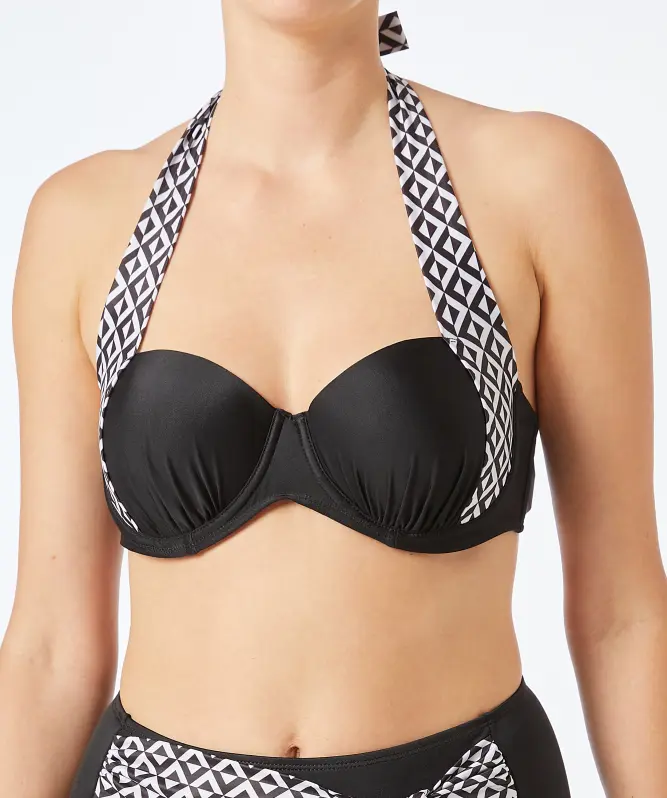 Góra od bikini typu balkonetka