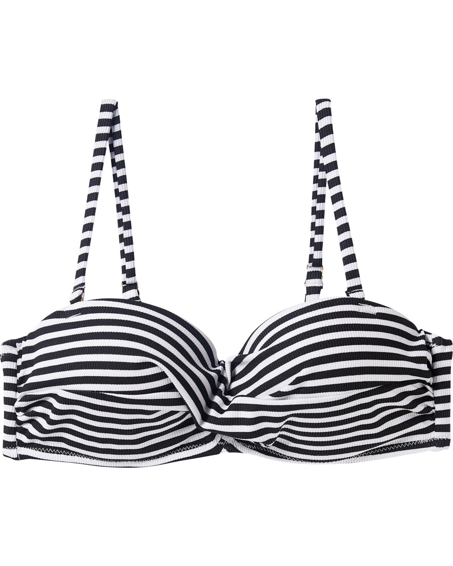 Góra od bikini typu bandeau Janina, odpinane paski