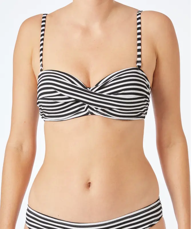Góra od bikini typu bandeau
