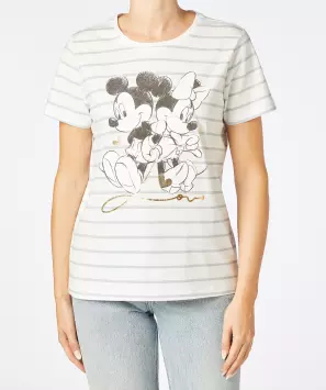 Mickey en Minnie Mouse T-shirt