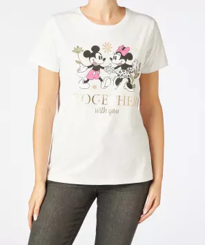 Mickey en Minnie Mouse T-shirt