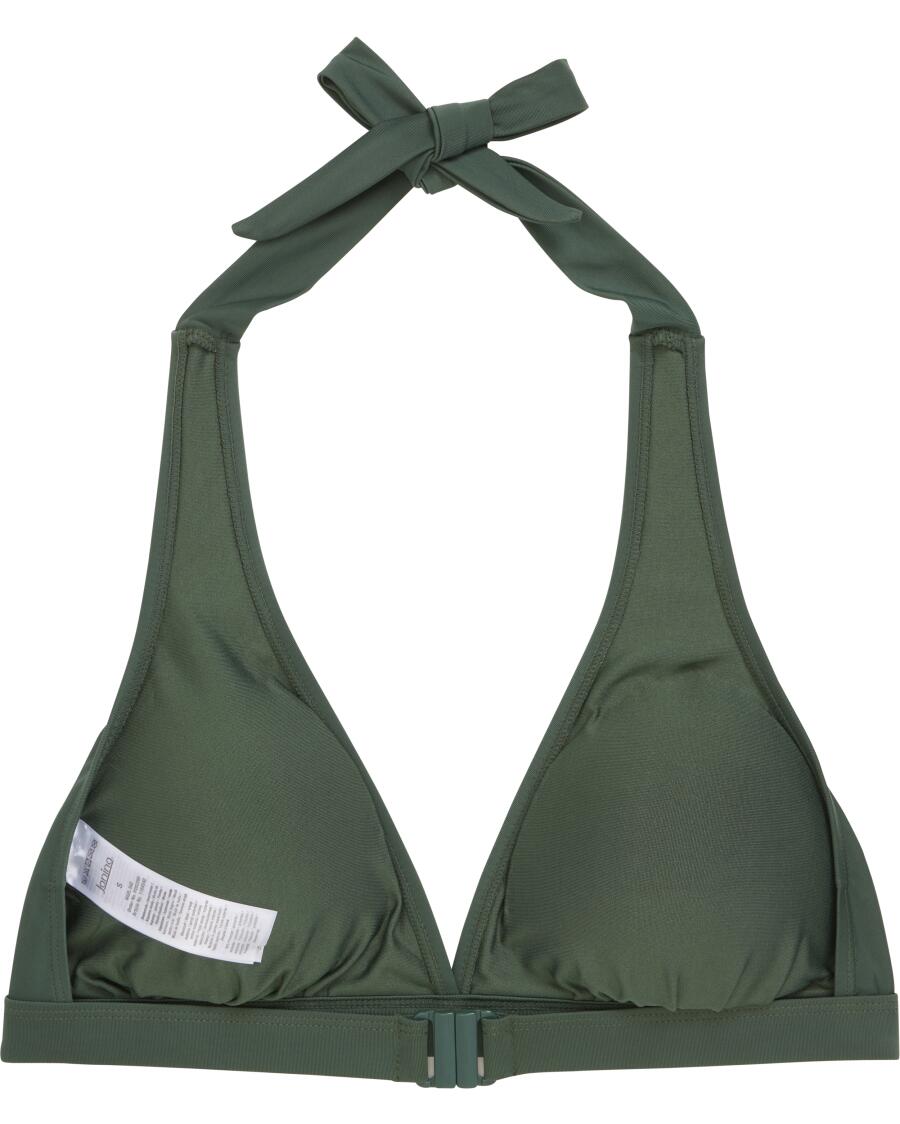 Trójkątna góra od bikini Janina, wiązanie na szyi