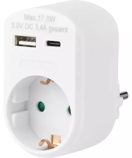 Steckdosen-Adapter 3.680 Watt