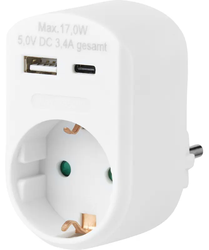 Steckdosen-Adapter 3.680 Watt
