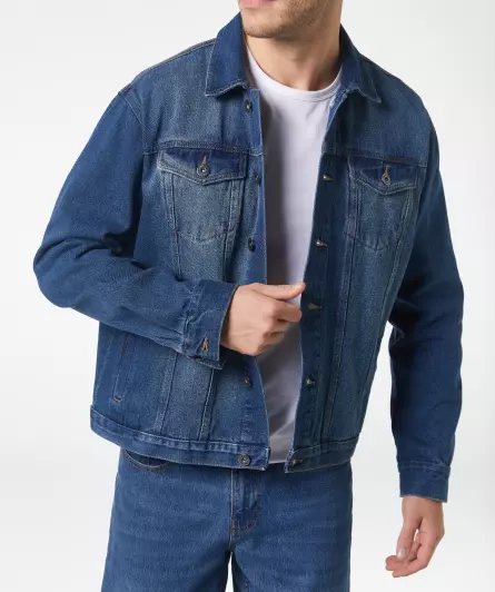 Džínová bunda sepraná