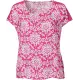 Blouse met kanten inzet