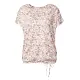 T-shirt met elastische zoom