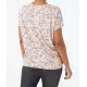 T-shirt met elastische zoom