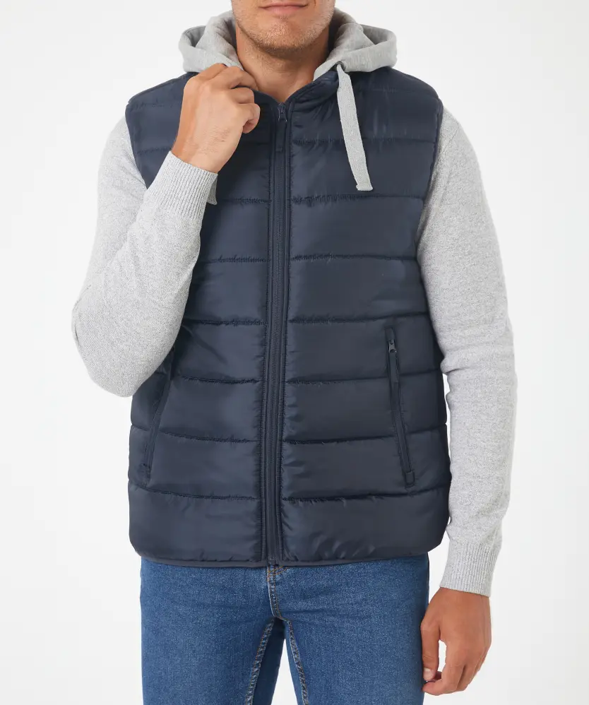 Sport-Steppweste Ergeenomixx, mit Sweatkapuze