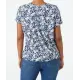 T-shirt in bloemenpatroon