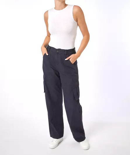 Cargohose High-waist