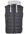 Sport-Weste mit Sweatkapuze