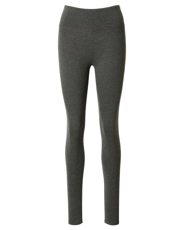 Leggings with wide waistband for women, anthracite marl (KiK Leggings mit breitem Bund (anthrazit melange)) — KiK, authentic German product in Morocco