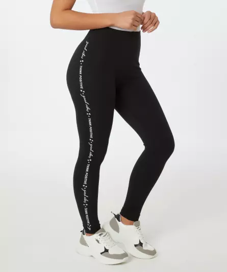 Legging met elastische tailleband