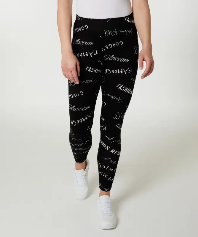 Legginsy z napisami
