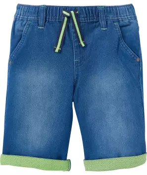 Jeansshorts in bermudalengte