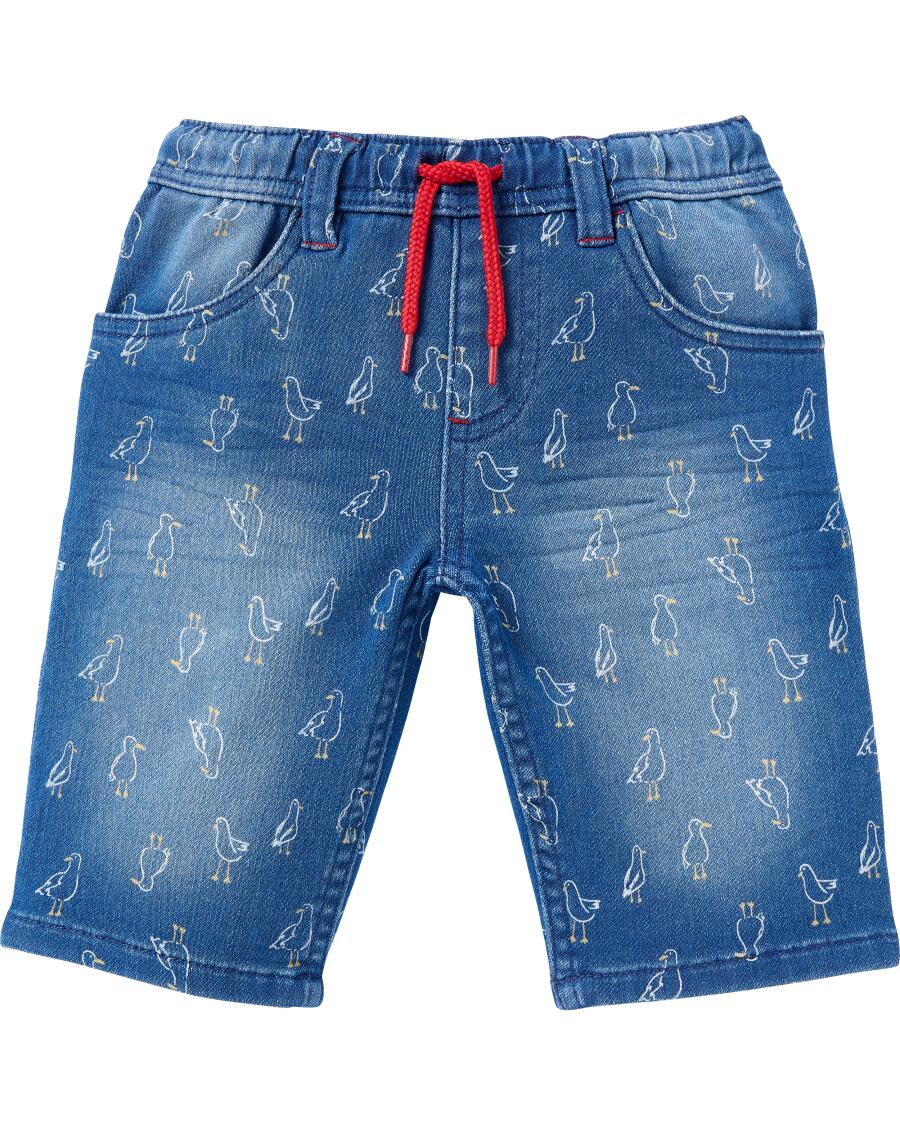 Jeans shorts denimblauw