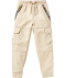 Cargohose aus Baumwolle Beige