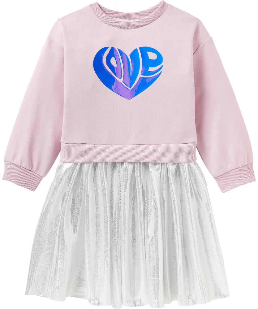 Kleid mit Plisseerock Kiki & Koko, Holo-Print