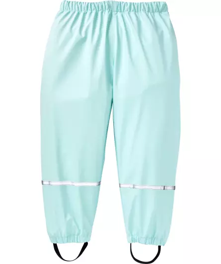 Mintgrüne Regenhose