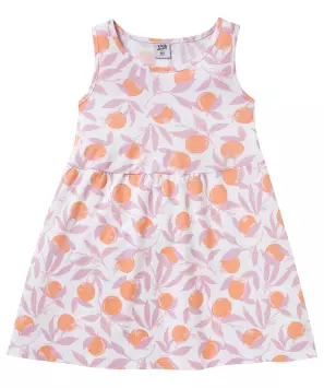 Kleid Orangen