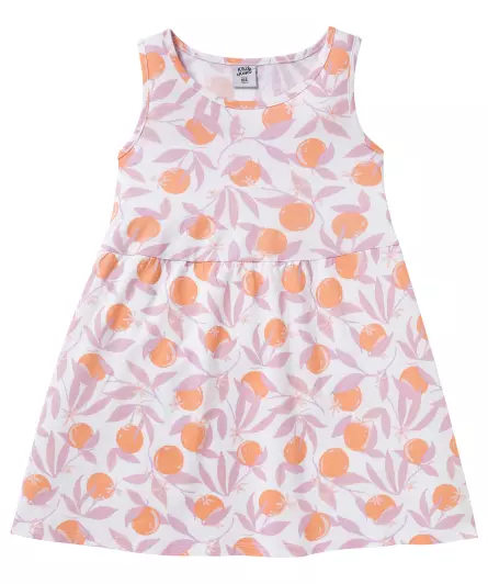 Kleid Orangen
