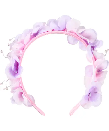 Haarband met bloemen
