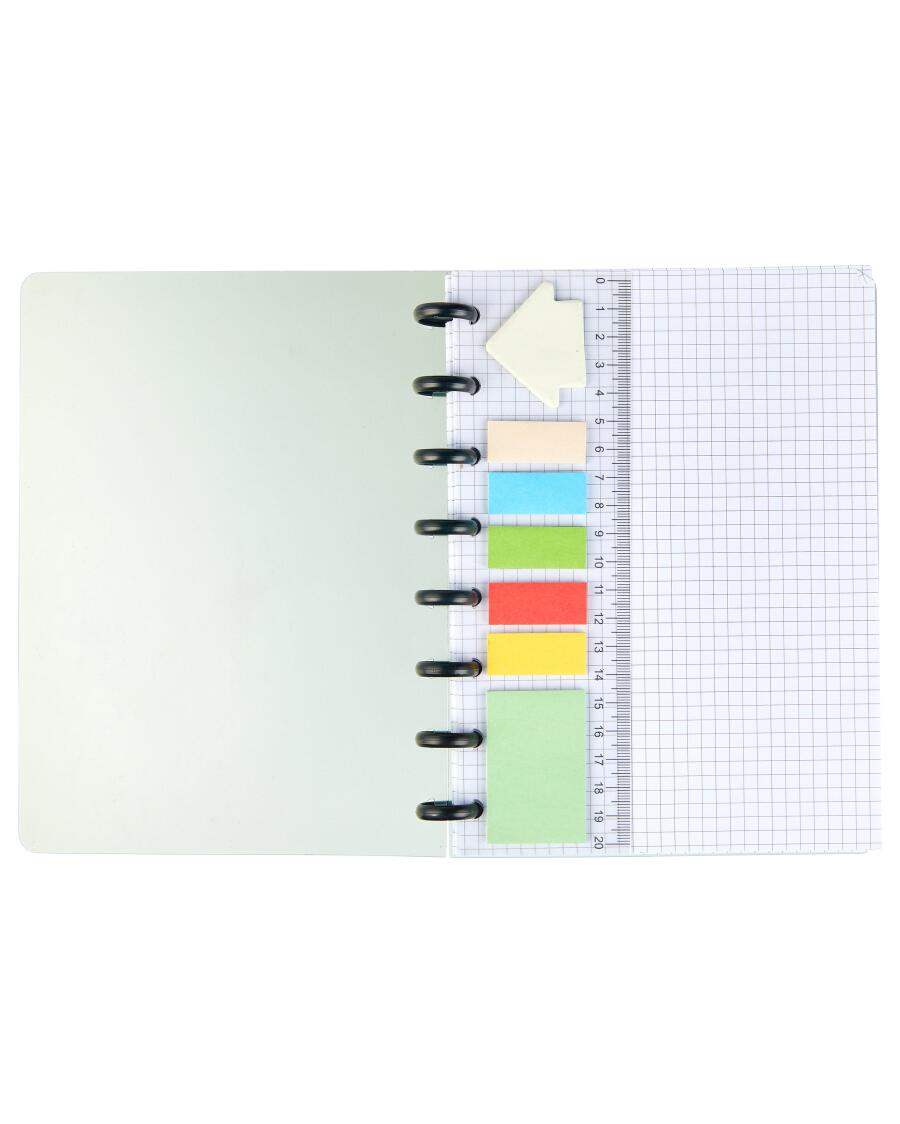 Notatnik z oprawą ringową ok. 21 x 16,5 cm