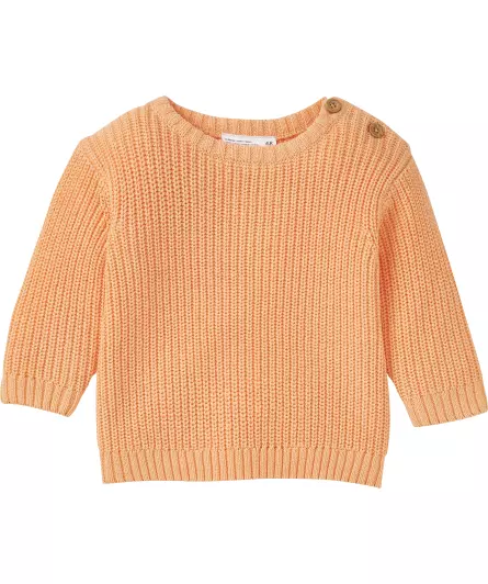 Sweter z dzianiny dla noworodka