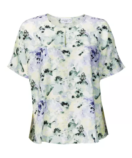 Bluse Blumenmuster