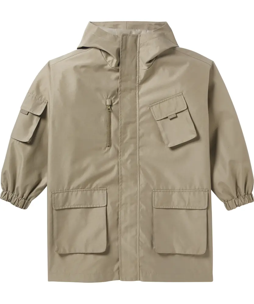 Parka in Khaki Y.F.K., Kapuze