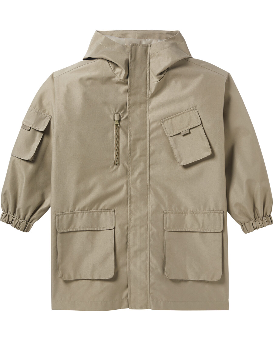 Parka khaki Y.F.K., kaptur