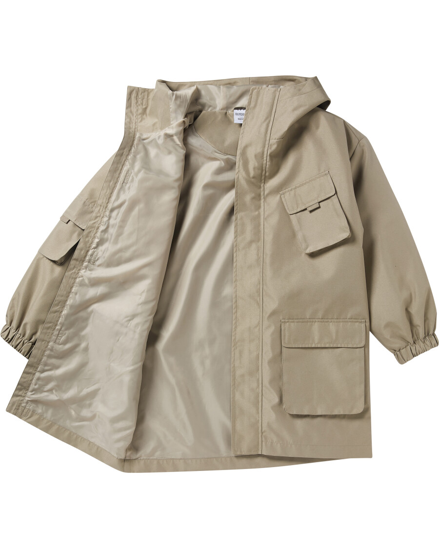 Parka khaki Y.F.K., kaptur