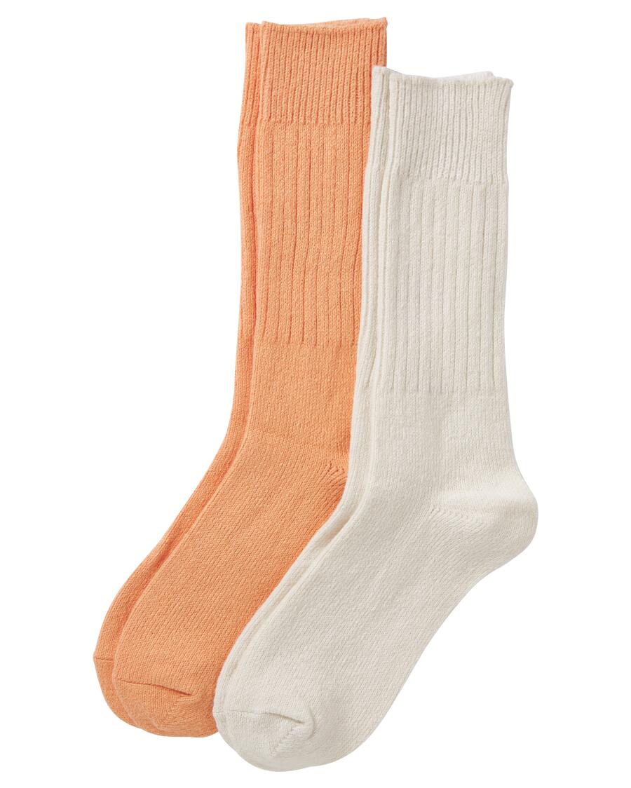 Stiefelsocken orange