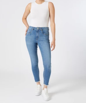 Jeans mit Waschungseffekten