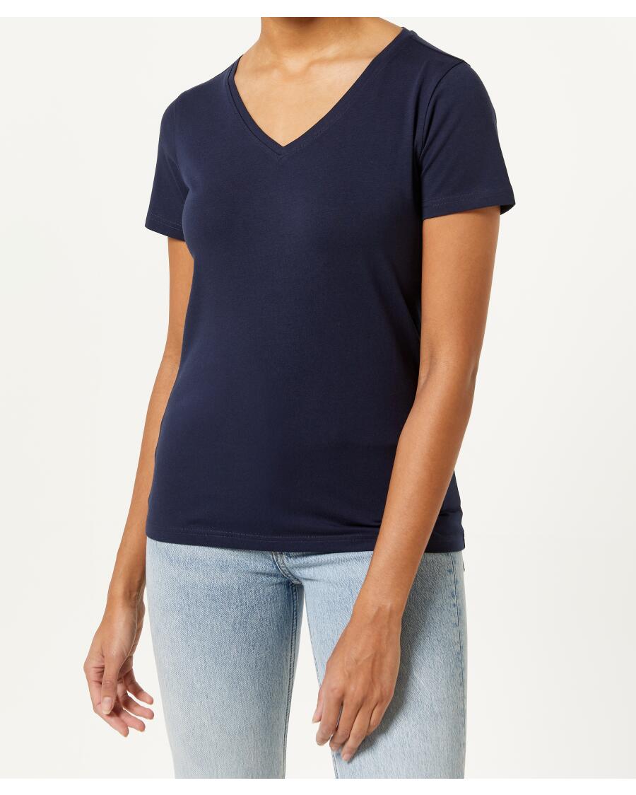 T-Shirt Basic dunkelblau