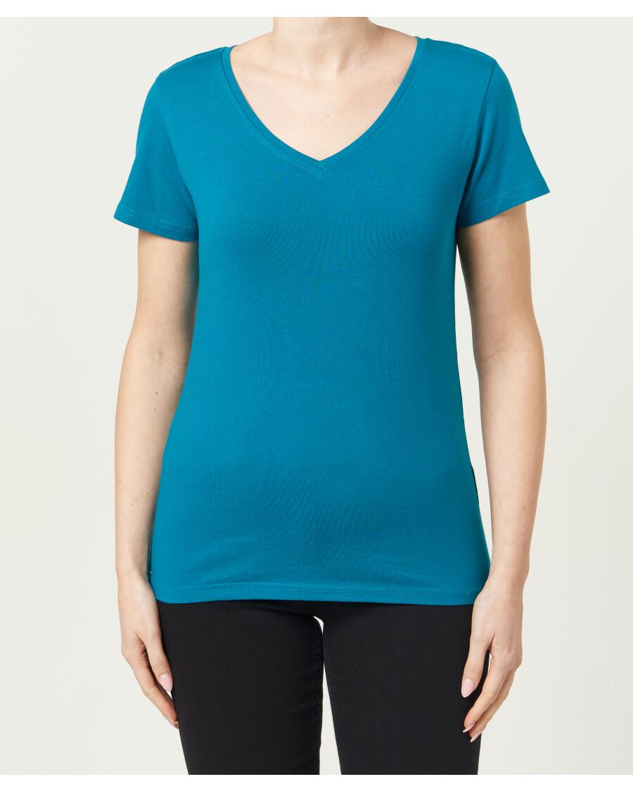 T-Shirt Basic petrol
