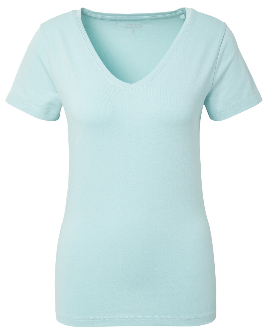 T-Shirt basic Janina, V-dekolt