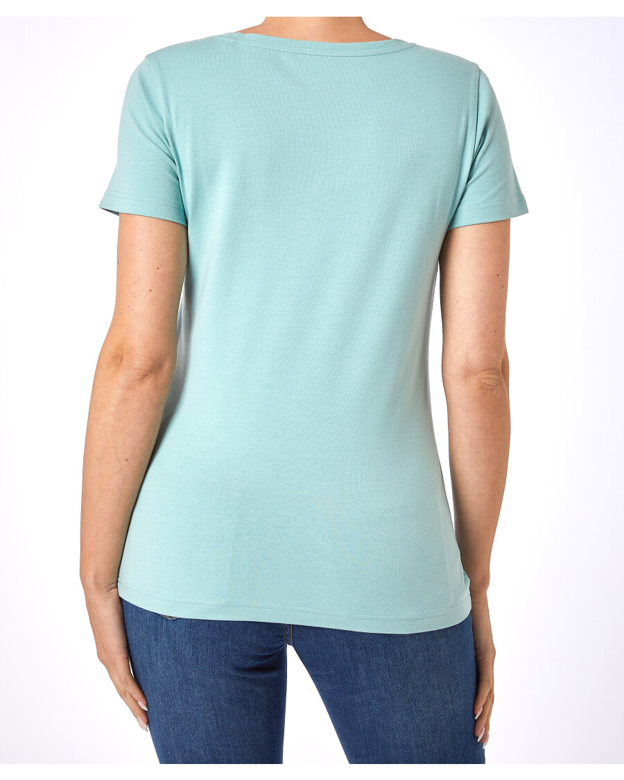 T-Shirt basic Janina, V-dekolt