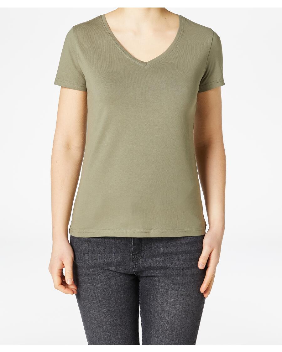 T-Shirt basic khaki