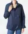 Regenjacke mit Stehkragen dunkelblau