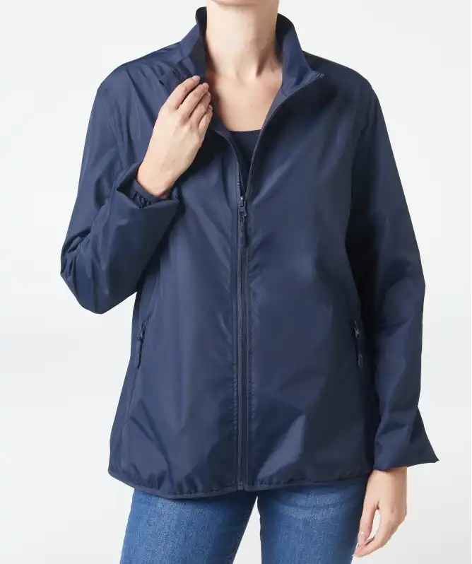 Regenjacke mit Stehkragen