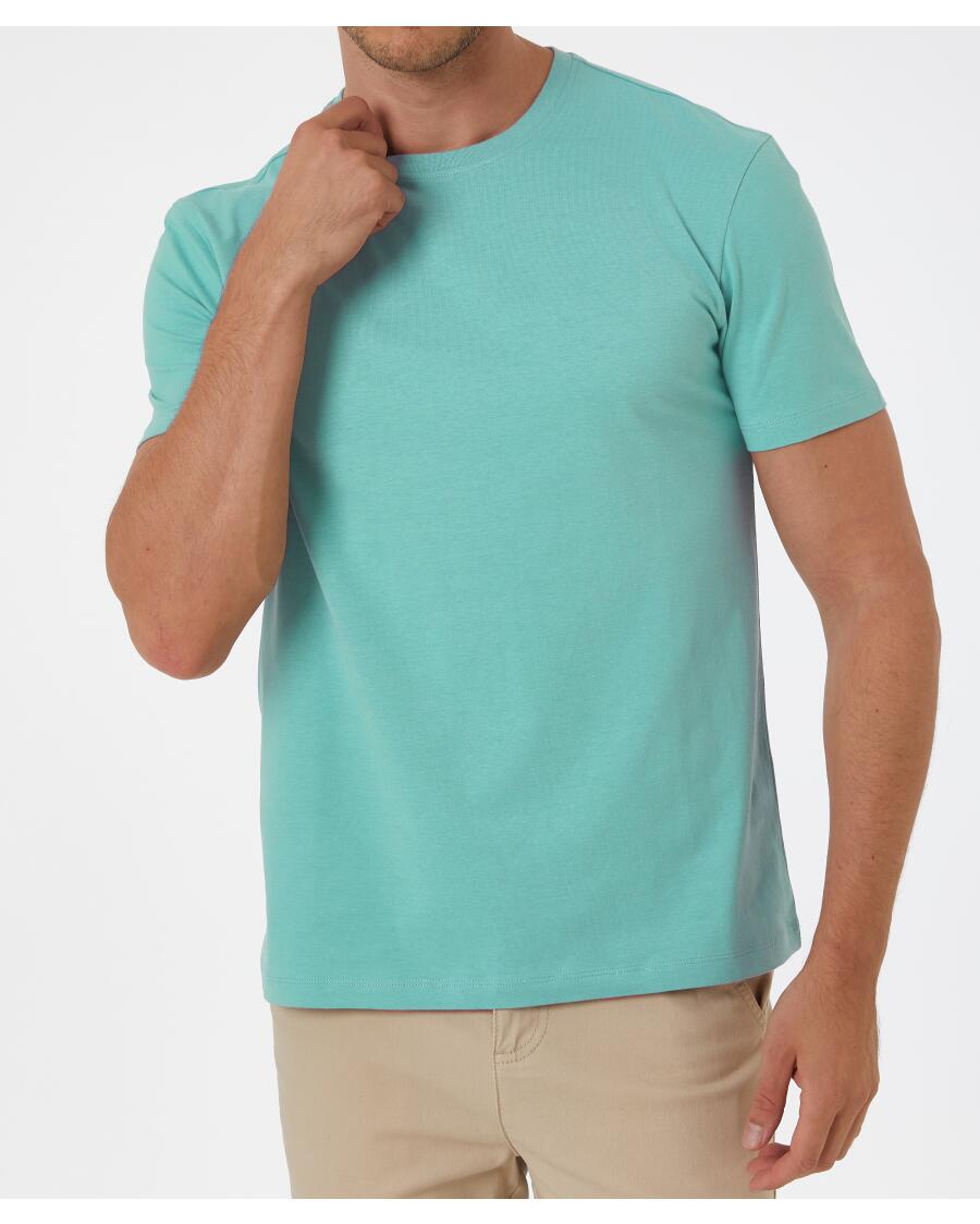 Basic T-Shirt hellblau