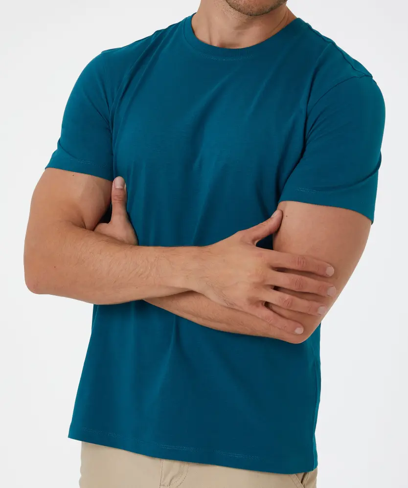 Basic T-Shirt X-Mail, Rundhalsausschnitt