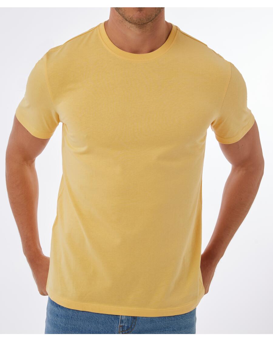 T-Shirt Basic żółty