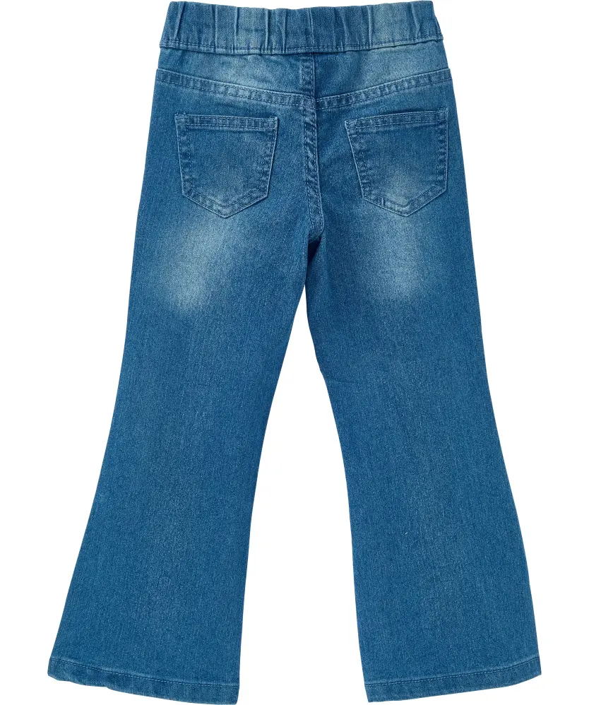 【mnem】Kezi Cut Boot Cut Denim mnem】Kezi Cut Boot Cut Denim