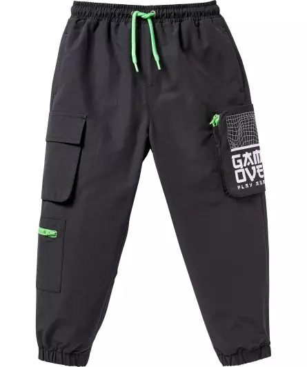 Kalhoty cargo se šňůrkou na stažení