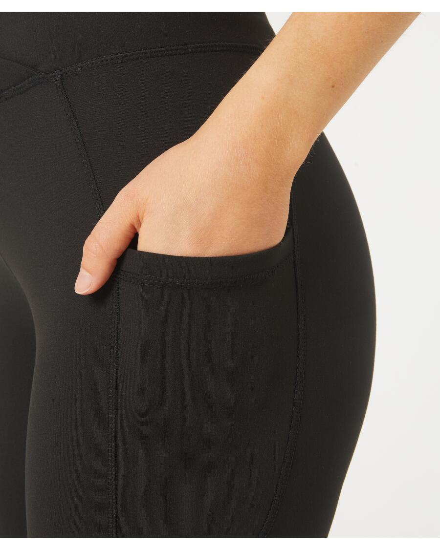 Legginsy sportowe ze skrzyżowanym pasem Ergeenomixx
