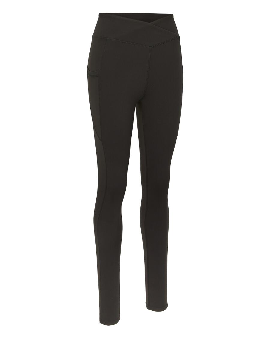 Legginsy sportowe ze skrzyżowanym pasem Ergeenomixx