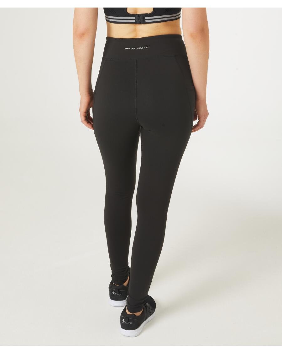 Legginsy sportowe ze skrzyżowanym pasem Ergeenomixx